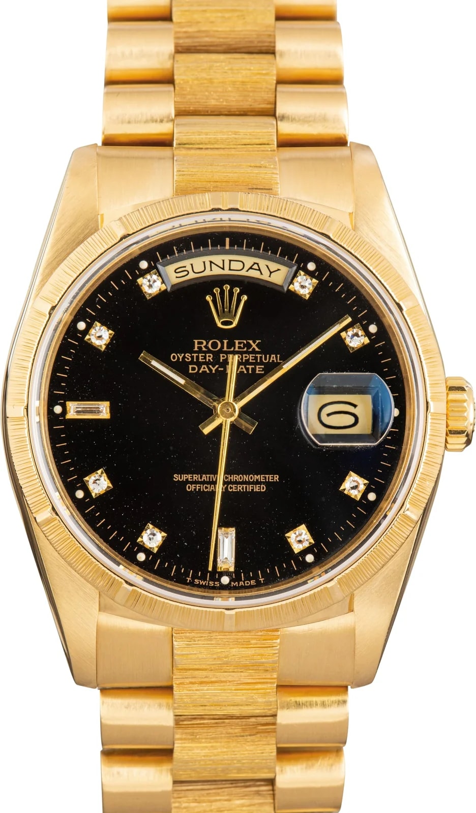 Rolex — Rolex Day Date Presidential Black Dial Ref 18248 — Watch — resale