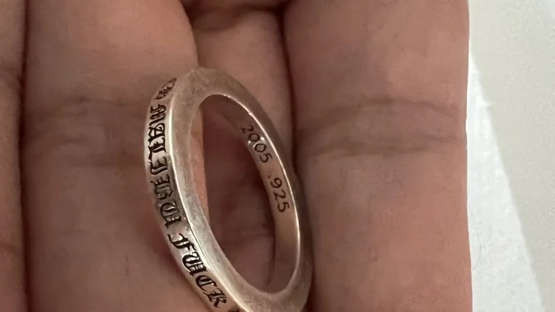Chrome Hearts — Hearts Malibu FU Spacer Ring Sz 8 — Handbag — resale