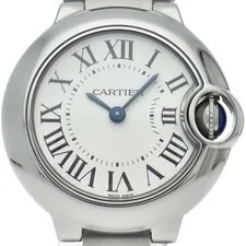 Cartier — Cartier Ballon BleuSM 28mm W69010Z4 Stainless Steel WomenWatch White — Watch — resale