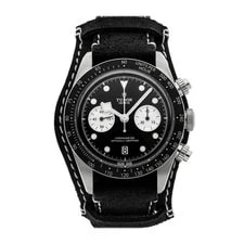 Tudor — Tudor Black Bay Chrono Steel Auto 41mm Black Dial Silver Counters Bund 79360N — Watch — resale