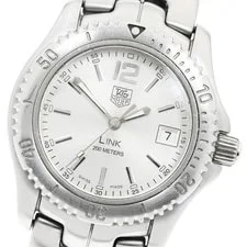 Tag Heuer — TAG Heuer WT1212 0 Link Date Quartz S 938577 From Japan — Watch — resale