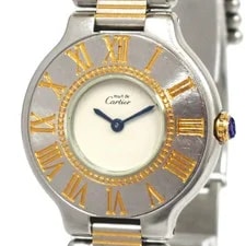 Cartier — Cartier Must 21 Vantien Quartz White Dial — Watch — resale