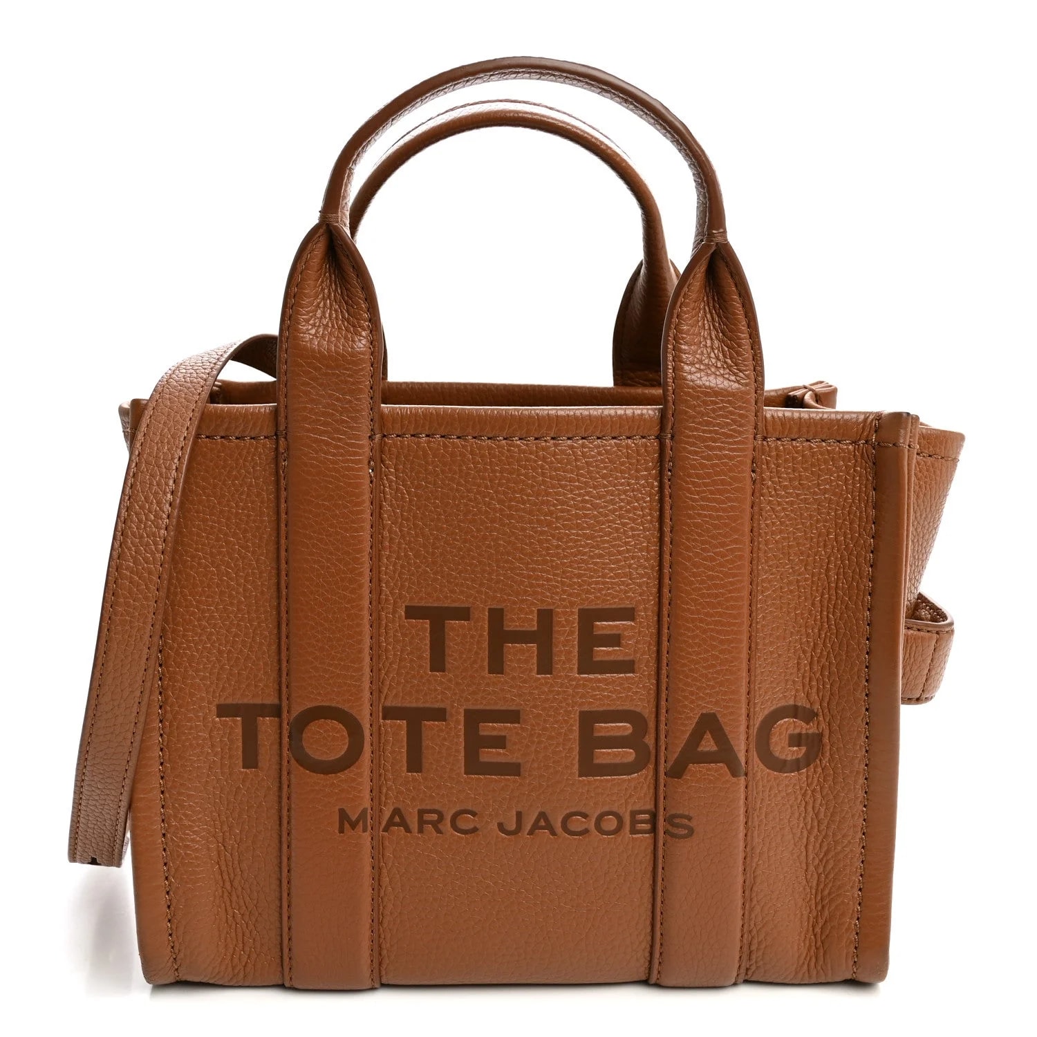 Marc Jacobs — Grained Small the Tote Bag Argan Oil — Handbag — resale