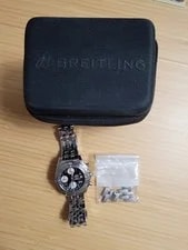 Breitling — Breitling Chrono Cockpit A13358 Date Black Dial Automatic + Travel Case — Watch — resale