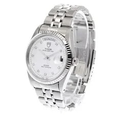Tudor — Tudor Prince Date 76214 36mm SS Silver #C5580 — Watch — resale