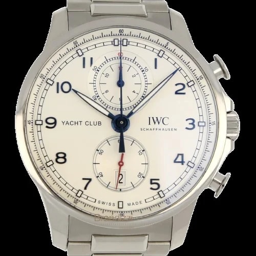 Worldofluxuryus — IWC Portuguese Yacht Club Chronograph Stainless Steel ’s — Watch — resale
