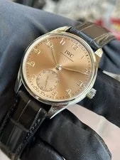 IWC — IWC Portugieser Automatic 40 Salmon Dial Stainless Steel 40mm IW358313 — Watch — resale