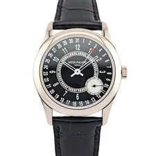 Patek Philippe — Patek Philippe 6006G Calatrava Black Dial 39mm 2019 Box & Papers — Watch — resale