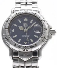 Tag Heuer — TAG Heuer 6000 Professional WH1315-K1 Blue Dial Quartz 28mm Japan — Watch — resale