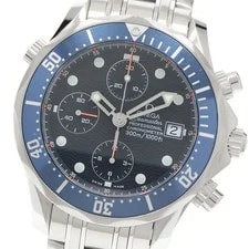 Omega — Omega Seamaster300 2598.80 Chronograph Navy Dial Automatic Watch_962809 — Watch — resale