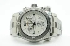 Breitling — Breitling Emergency Mission A73321 A7321C1A557830A 45mm White Dial 12/2002 Qu... — Watch — resale