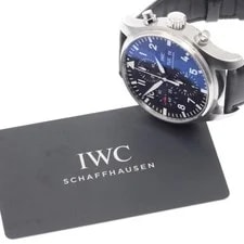 IWC — IWC Pilot's Watches IW377709 43mm SS Black #C4305 — Watch — resale