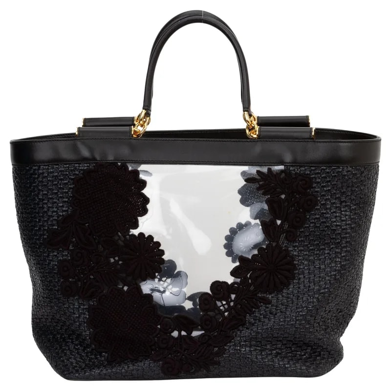 Dolce & Gabbana — Dolce & Gabbana Floral Lace — Handbag — resale