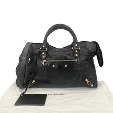 Balenciaga — Balenciaga Motorcycle City Large Cowhide 2Way US Ship — Handbag — resale