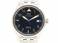 IWC — IWC IW325312 Spitfire Mark XV 39mm Black Dial SS Automatic #018 — Watch — resale