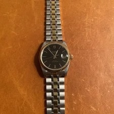 Tudor — Tudor Prince Date 74033 Two-Tone Black Dial Circa 2002 34mm — Watch — resale