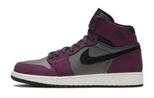 Jordan — Jordan Air 1 High 'Mulberry' Cushioning Slip Resistant Abrasion — Sneaker — resale