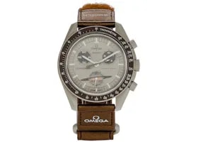 Swatch — Swatch X Omega Bioceramic Moonswatch Mission To Saturn SO33T100 — Watch — resale