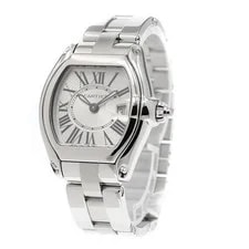 Cartier — Cartier Roadster SM W62016V3 31mm SS Silver #C12414 — Watch — resale