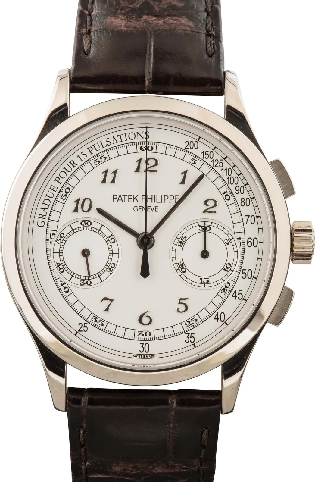 Patek Philippe — Patek Philippe Complications Chronograph 18k White Gold — Watch — resale
