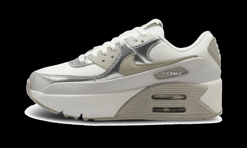 NIKE — Air Max 90 LV8 Wmns "Vast Metallic " IB0170 101 — Sneaker — resale