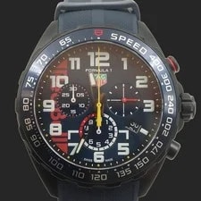 Tag Heuer — Tag Heuer 43MM Steel Quartz Chronograph X Oracle Red Bull Racing 149297024 — Watch — resale
