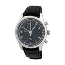IWC — IWC Stainless Steel Portuguese 3904 Chronograph IW390404 Box 2015Warranty Minty — Watch — resale