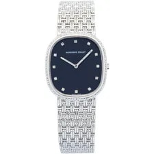 Audemars Piguet — Audemars Piguet Cobra 18k WG Black Factory Diamond Dial Manual 29mm — Watch — resale