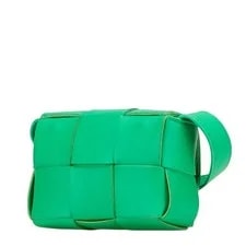 Bottega Veneta — Bottega Veneta Candy Cassette Crossbody 667048 VCQ72 Parakeet — Handbag — resale