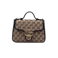 Gucci — Gucci 583571 GG Marmont Mini Top Handle 144817053 — Handbag — resale