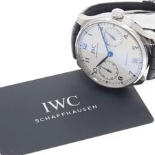 IWC — IWC Portugieser IW500705 42mm SS Silver #C19518 — Watch — resale