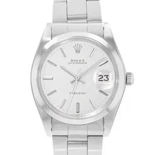 Rolex Oyster Precision 6694 34mm Silver Index Dial Steel