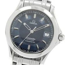 Omega — Omega Seamaster 120 2501.81 Navy Automatic SS Date — Watch — resale