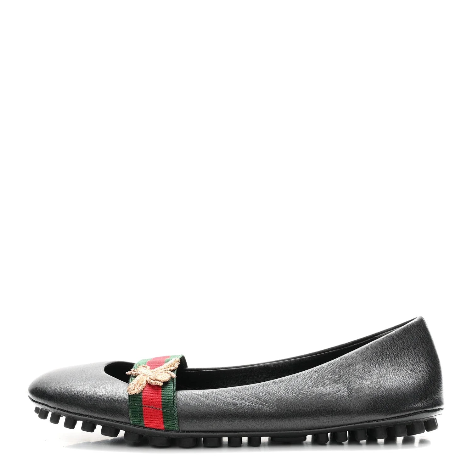 Gucci — Bayadere Bee Ballerina 35.5 — Designer Shoe — resale