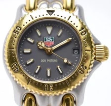 Tag Heuer — 【Near 】Tag Heuer Professional S95.208M Gray Dial Gold Silver — Watch — resale