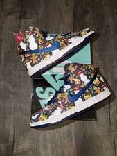 Nike SB — Size 8 - Concepts X Nike SB Dunk Pro 2017 High Ugly Christmas Sweater — Sneaker — resale