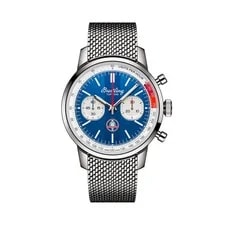 Breitling — Breitling Top Time B01 Shelby Cobra Blue Dial Steel Bracelet AB01763A1C1A1 — Watch — resale