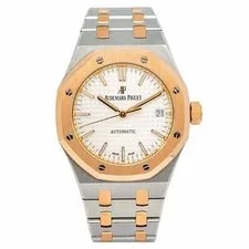 Audemars Piguet — Audemars Piguet Royal Oak 15450SR 37mm Steel & Rose Gold Two-Tone — Watch — resale