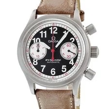Omega — Omega Chronograph 5291.51.07 Stainless Steel Leather 38mm Black Dial #HDW828 — Watch — resale