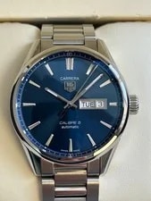 Tag Heuer — TAG Heuer Carrera WAR201E Blue Auto 290558 — Watch — resale