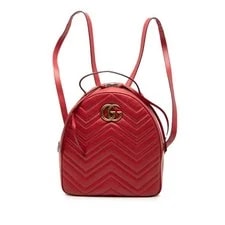 Gucci — Gucci GG Marmont Backpack 476671 GZl1f1s9 — Handbag — resale
