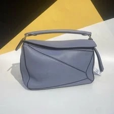 Loewe — Loewe Puzzle Logo Embossed Patchwork Design - Very Good #T29P7V — Handbag — resale