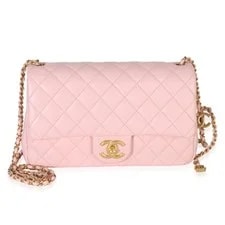 Chanel — Chanel Quilted CC Crush Small Triple Chain Flap — Handbag — resale