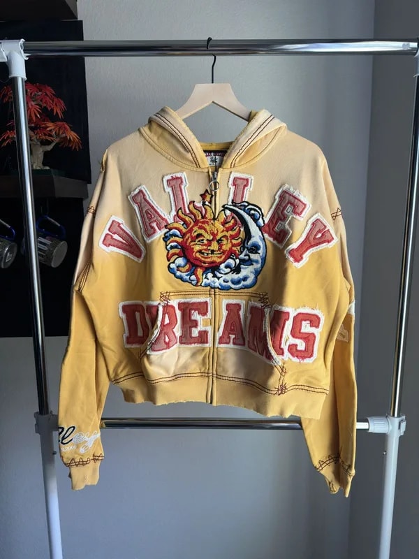 Sunny Zip Up Yellow — streetwear — resale