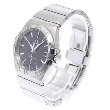 Omega — Omega Constellation 123.10.35.60.01.001 35mm SS Black #C8655 — Watch — resale