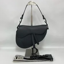 Dior — Dior Saddle Woven Embroidery Strap — Handbag — resale