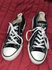 Converse — Converse Chuck Taylor All Star Low Top SZ 5 7 VTG 08 “Vdtd” — Sneaker — resale