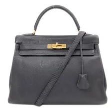 Hermès — Hermes Kelly 32 Inner Stitch SilverHardware Lad... — Handbag — resale