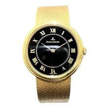Jaeger-LeCoultre — Jaeger-lecoultre Round Watches 56.2g K18 Hand Winding blackDIAL 19... — Watch — resale