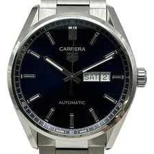 Tag Heuer — Tag Heuer Carrera Calibre 5 Day-Date WBN2012.BA0640 Blue #637 — Watch — resale